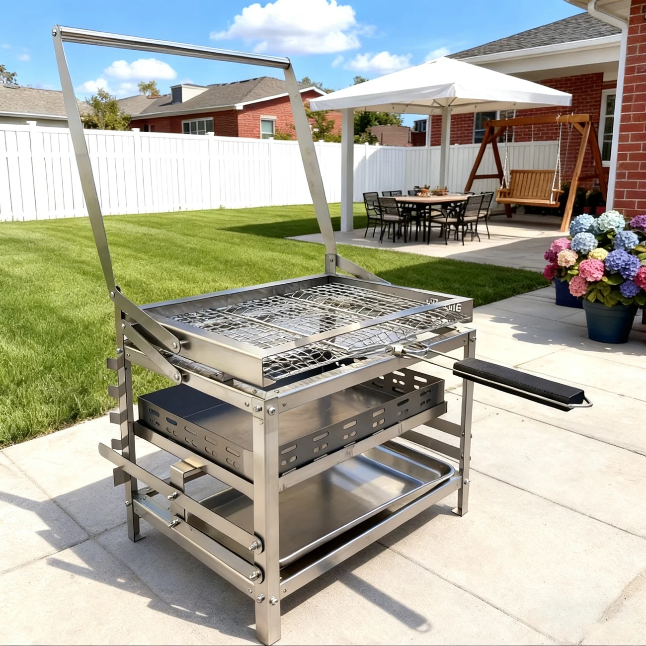 ROTO™ Titan - Premium Rotating Charcoal Grill